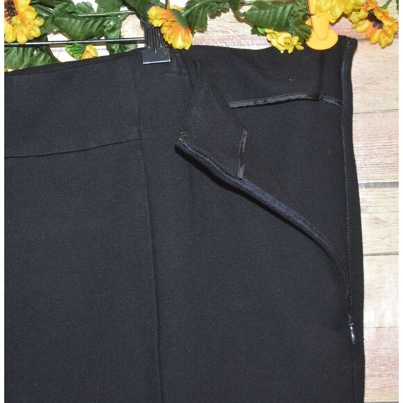 6th & Lane Women's Plus Black Pencil Skirt Size 28 Stretch Knee Length Career - Picture 3 of 9